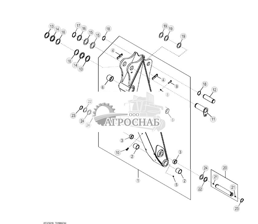 Стандартная рукоять ковша - ST11553 537.jpg